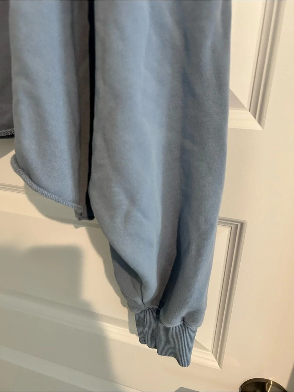 Vestique Oversize Cropped Sweatshirt Blue Size L